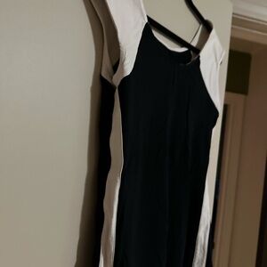 Very elegant top from Express. Black and cream color